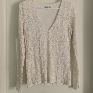 Abercrombie & Fitch Lace Long Sleeve